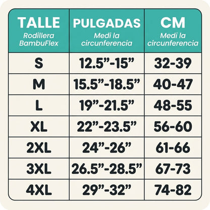 Rodillera de Bambú Bambuflex - Lingosound